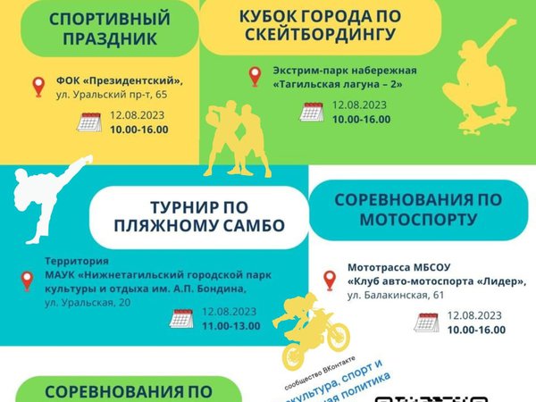 Спортивные мероприятия 2023
